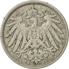 Coin, GERMANY - EMPIRE, Wilhelm II, 10 Pfennig, 1906, Muldenhütten, EF(40-45)