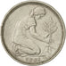 Monnaie, République fédérale allemande, 50 Pfennig, 1968, Hambourg, SUP