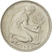 Coin, GERMANY - FEDERAL REPUBLIC, 50 Pfennig, 1989, Munich, AU(55-58)