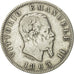 Italie, Vittorio Emanuele II, Lira, 1863, Milan, TTB, Argent, KM:5a.1