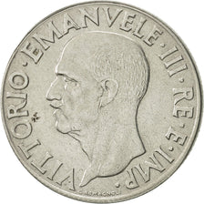 Coin, Italy, Vittorio Emanuele III, Lira, 1940, Rome, AU(55-58), Stainless