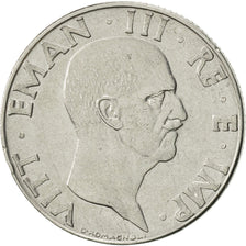 Italie, Vittorio Emanuele III, 50 Centesimi, 1942, Rome, SUP, Stainless Steel