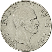 Italy, Vittorio Emanuele III, 50 Centesimi, 1939, Rome, AU(55-58), Stainless