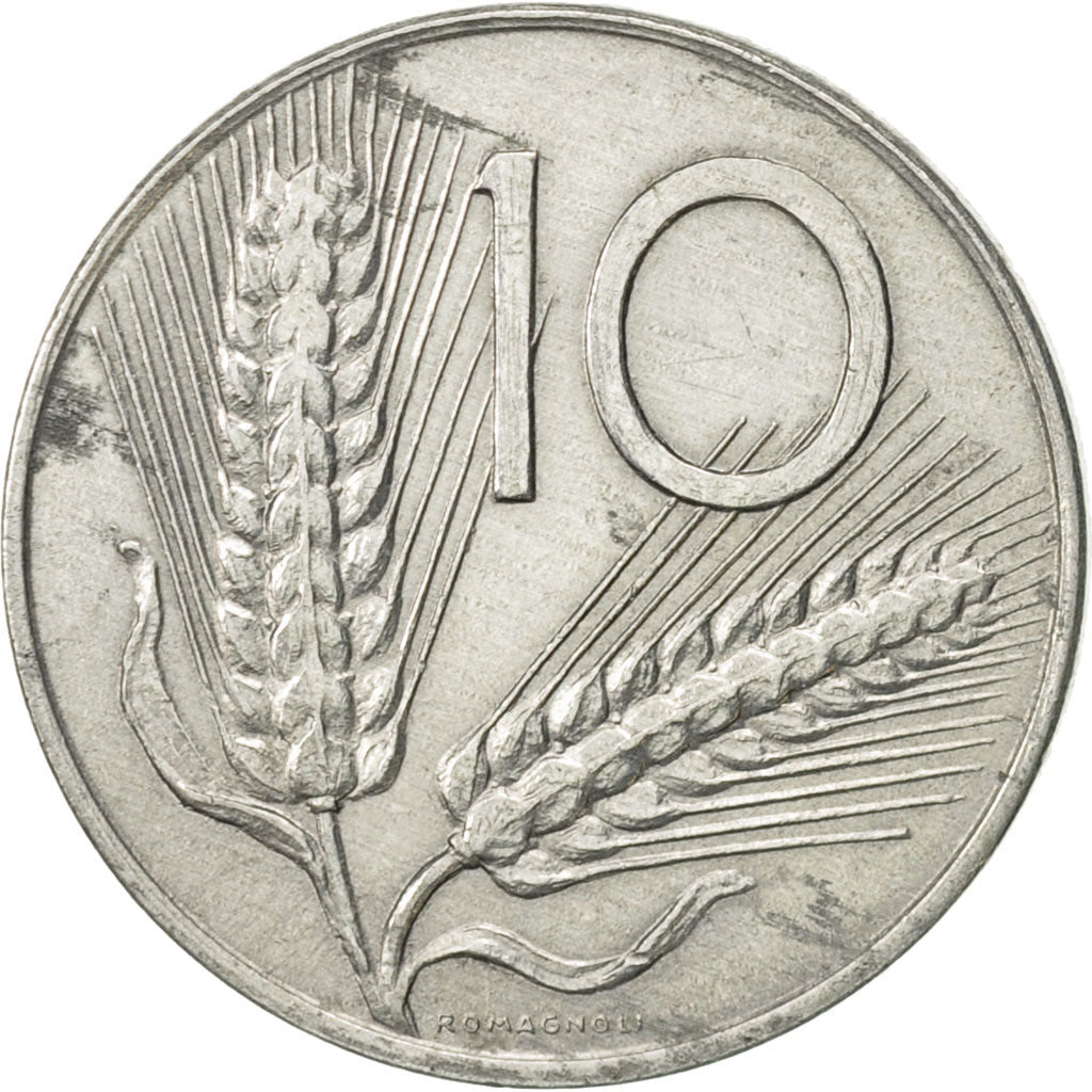 Monnaie, Italie, 10 Lire, 1978, Rome, SUP, Aluminium, KM:93