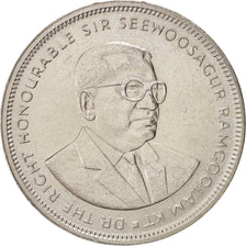 Münze, Mauritius, 5 Rupees, 1987, VZ, Copper-nickel, KM:56