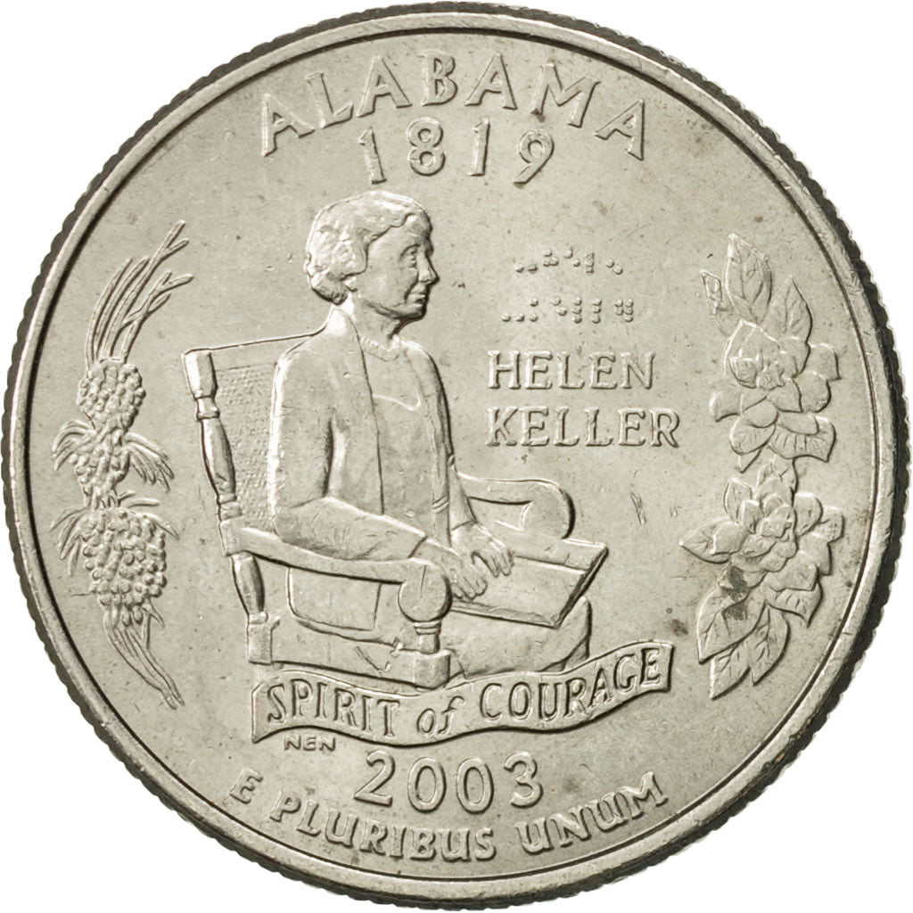 Coin, United States, Quarter, 2003, U.S. Mint, Philadelphia, AU(55-58)