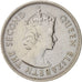 Mauritius, Elizabeth II, 1/2 Rupee, 1971, KM:37.1