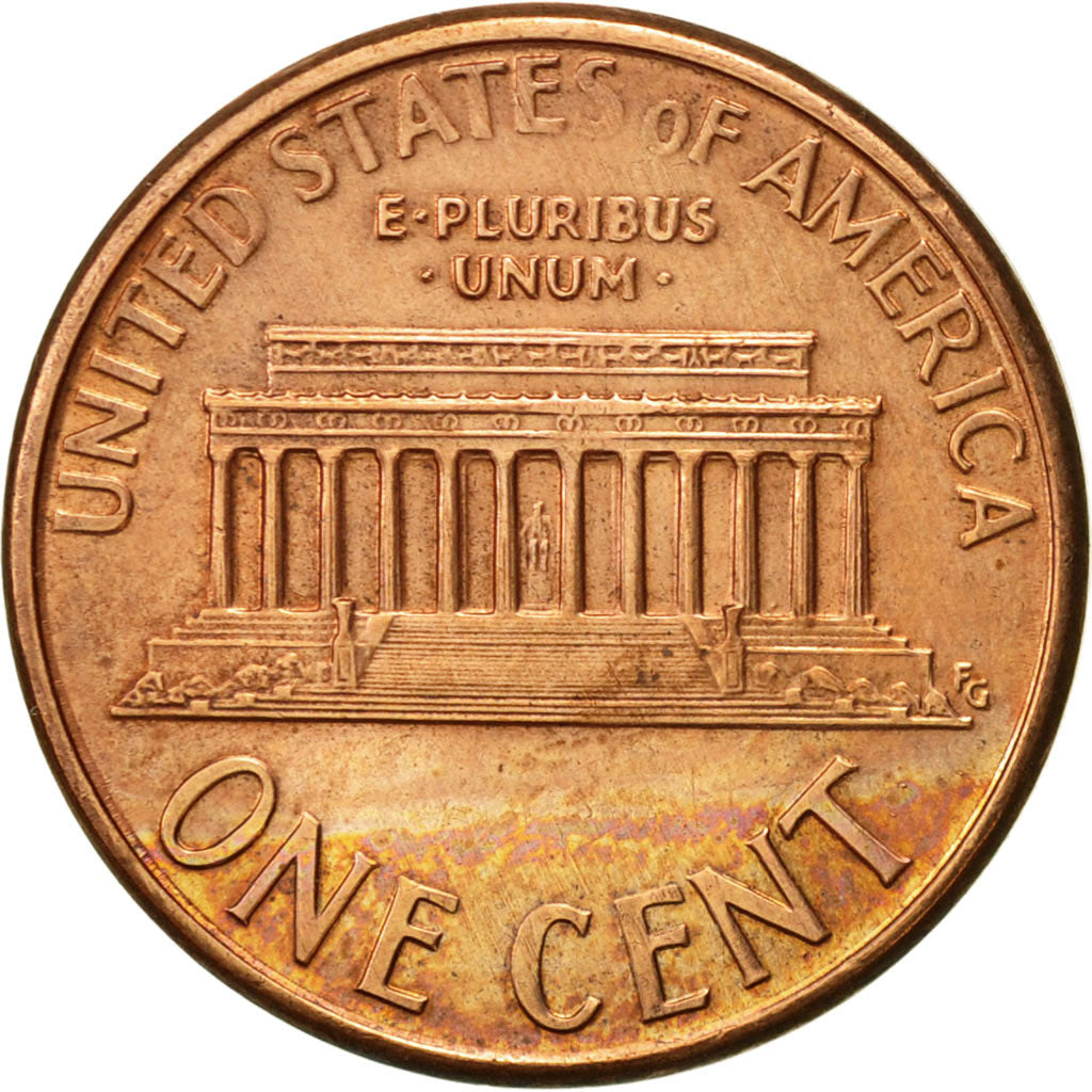 Coin, United States, Lincoln Cent, Cent, 1996, U.S. Mint, Philadelphia