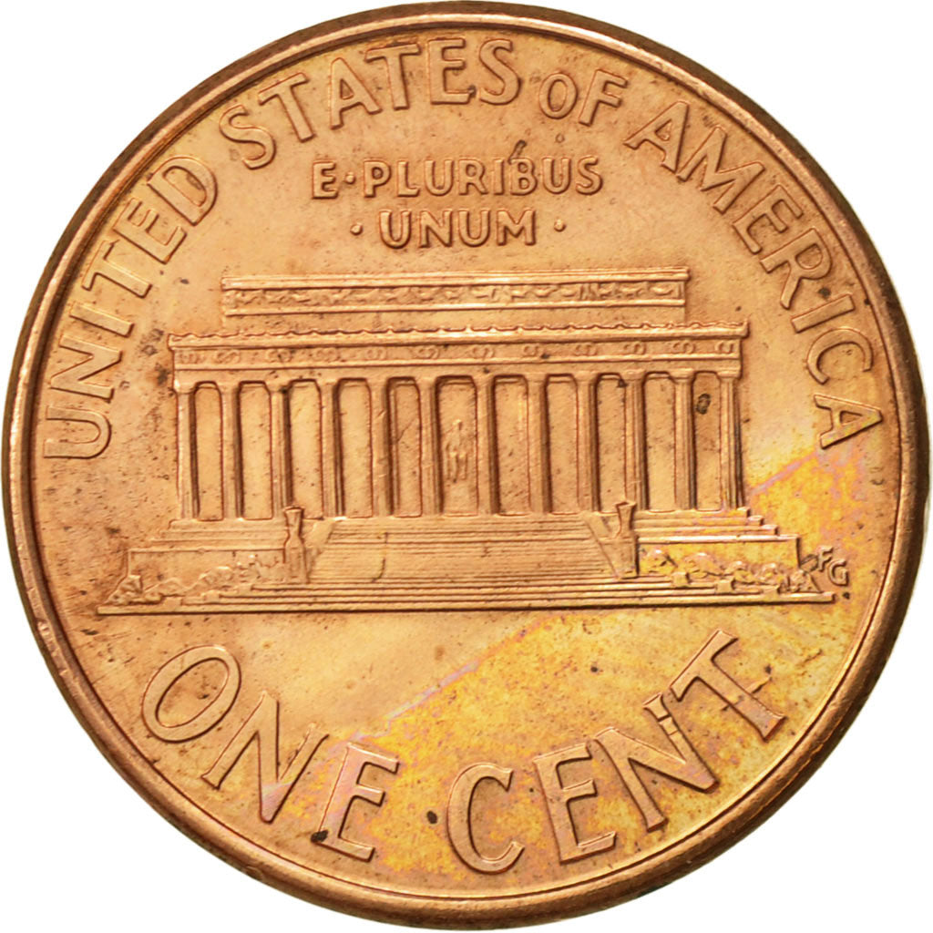 Coin, United States, Lincoln Cent, Cent, 2002, U.S. Mint, Philadelphia