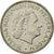 Moneda, Países Bajos, Juliana, Gulden, 1969, MBC+, Níquel, KM:184a