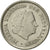 Coin, Netherlands, Juliana, 10 Cents, 1962, MS(60-62), Nickel, KM:182