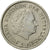 Moneda, Países Bajos, Juliana, 10 Cents, 1960, EBC+, Níquel, KM:182