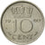Monnaie, Pays-Bas, Juliana, 10 Cents, 1960, SUP+, Nickel, KM:182