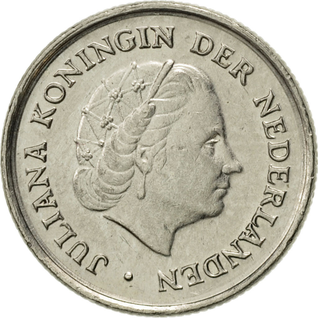 Münze, Niederlande, Juliana, 10 Cents, 1979, VZ+, Nickel, KM:182