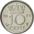 Munten, Nederland, Juliana, 10 Cents, 1975, PR+, Nickel, KM:182