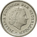 Coin, Netherlands, Juliana, 10 Cents, 1977, MS(60-62), Nickel, KM:182