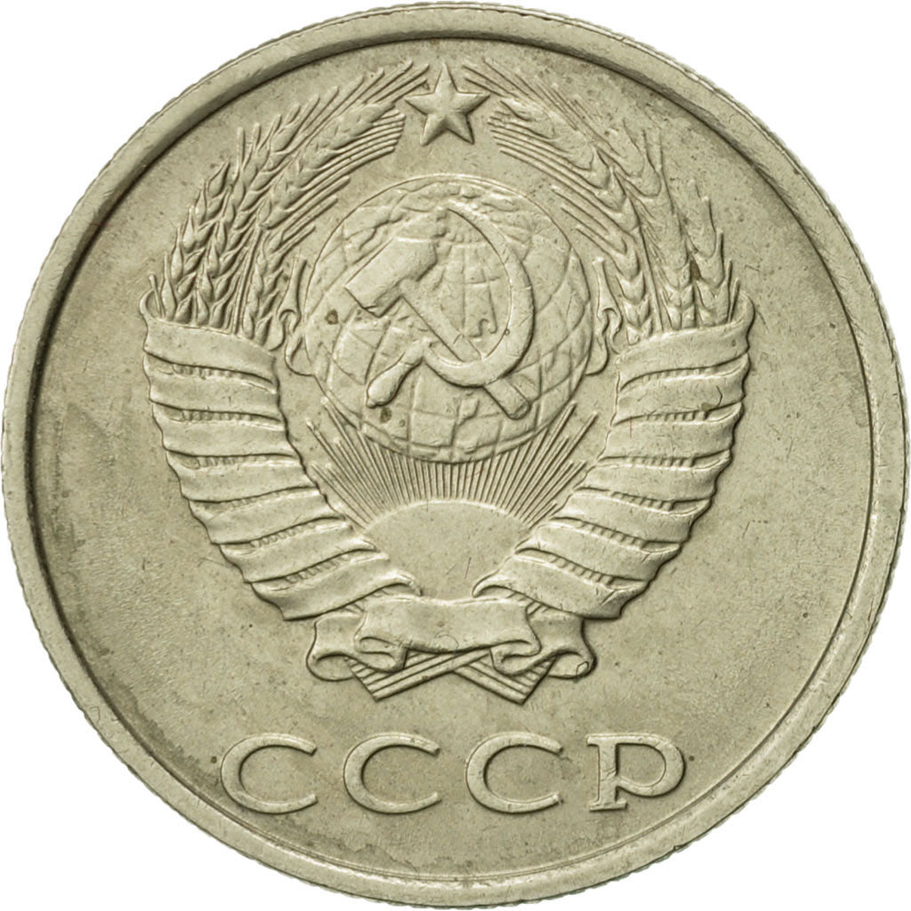 Münze, Russland, 20 Kopeks, 1989, Saint-Petersburg, VZ, Copper-Nickel-Zinc
