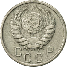 Russia, 15 Kopeks, 1940, Saint-Petersburg, AU(55-58), Copper-nickel, KM:110