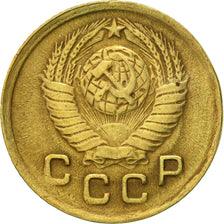 Russia, Kopek, 1948, Saint-Petersburg, AU(50-53), Aluminum-Bronze, KM:112