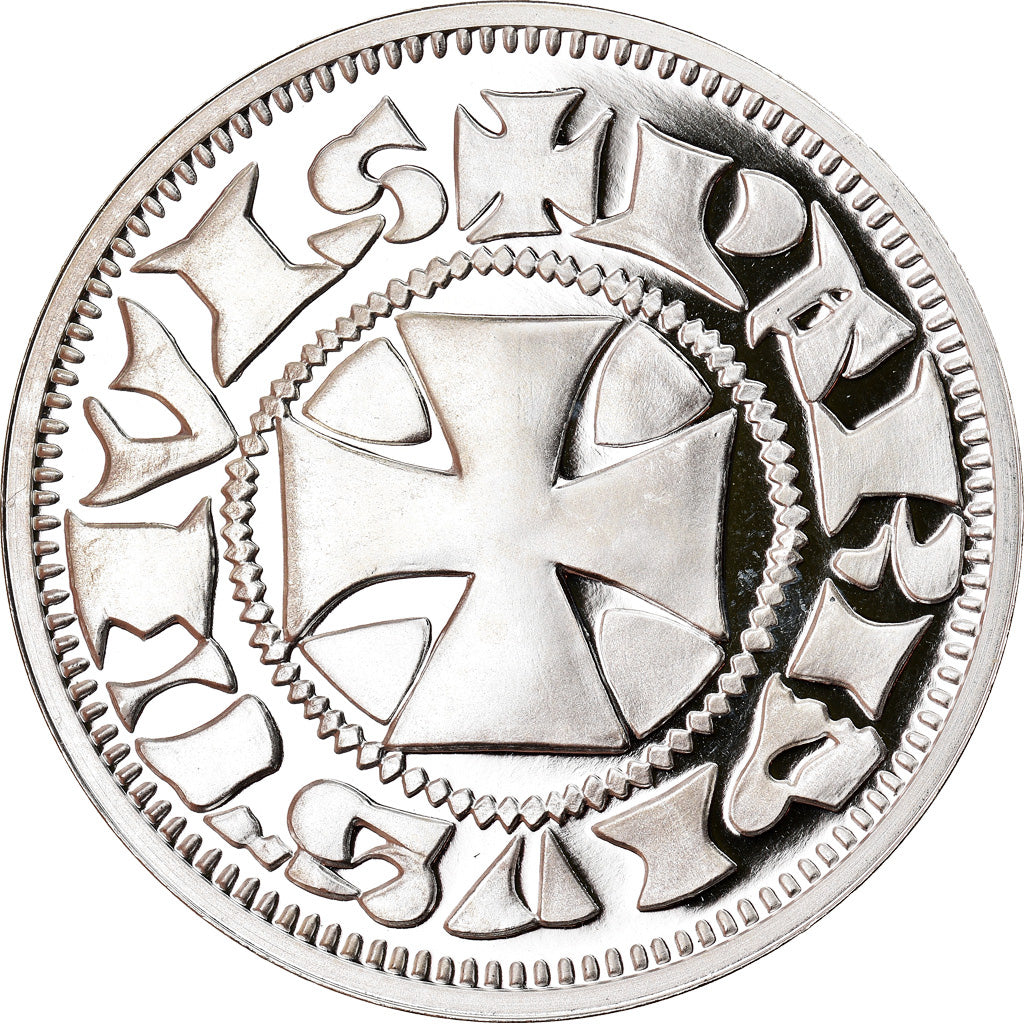 Francia, medaglia, Reproduction du Denier Parisis, Philippe Auguste, FDC