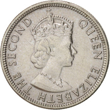 Coin, Mauritius, Elizabeth II, 1/4 Rupee, 1975, AU(50-53), Copper-nickel, KM:36