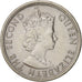 Coin, Mauritius, Elizabeth II, 1/4 Rupee, 1975, AU(50-53), Copper-nickel, KM:36