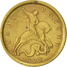Monnaie, Russie, 10 Kopeks, 1997, Saint-Petersburg, TTB+, Laiton, KM:602