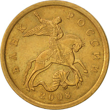 Münze, Russland, 50 Kopeks, 2008, Saint-Petersburg, SS+, Brass Clad Steel