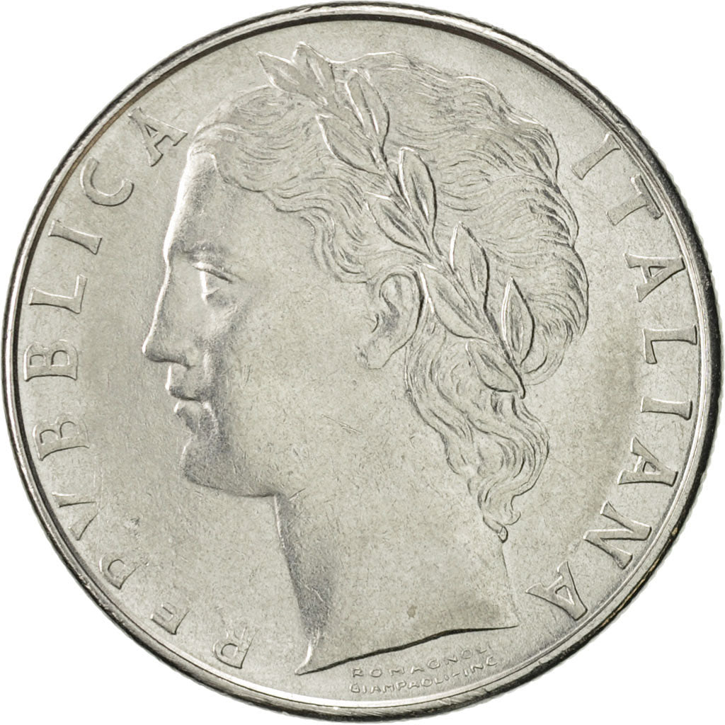 Italy, 100 Lire, 1988, Rome, AU(50-53), Stainless Steel, KM:96.1