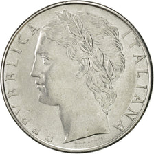 Italy, 100 Lire, 1988, Rome, AU(50-53), Stainless Steel, KM:96.1