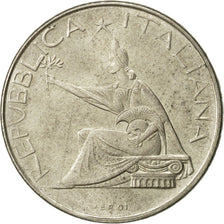 Coin, Italy, 500 Lire, 1961, Rome, EF(40-45), Silver, KM:99