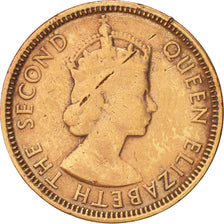 Mauritius, Elizabeth II, 2 Cents, 1953, KM:32