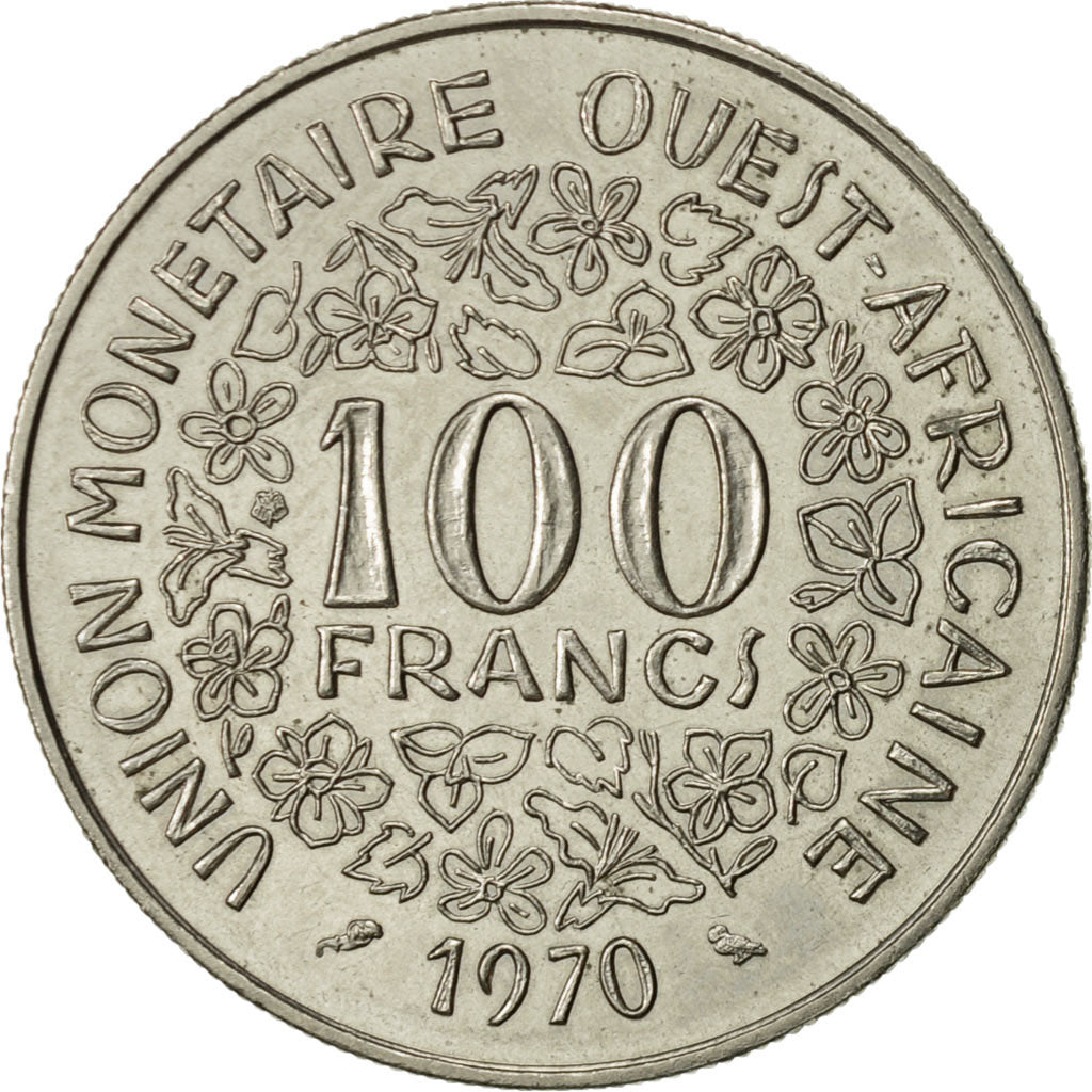 Monnaie, West African States, 100 Francs, 1970, Paris, SUP, Nickel, KM:4