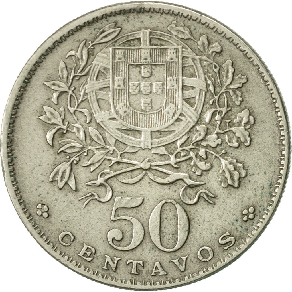 Moneta, Portogallo, 50 Centavos, 1968, SPL-, Rame-nichel, KM:577