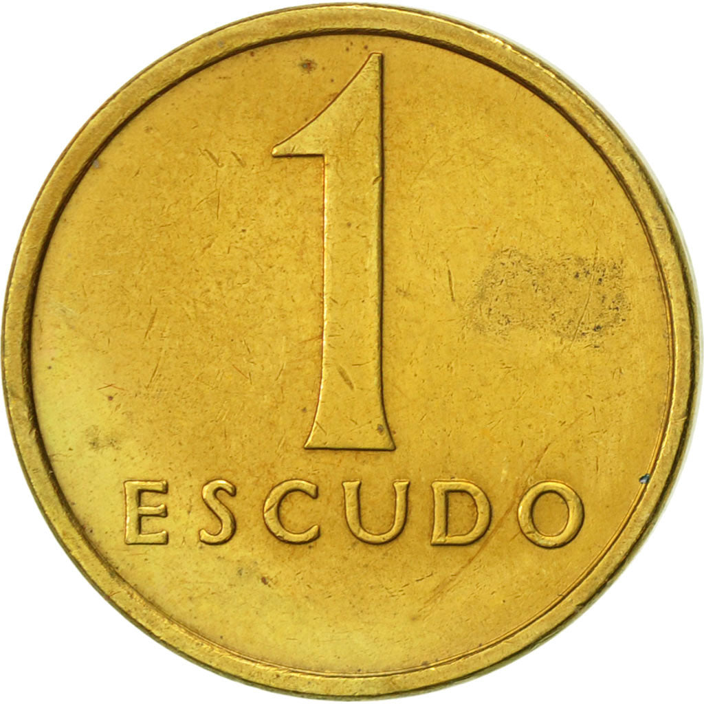 Coin, Portugal, Escudo, 1984, AU(50-53), Nickel-brass, KM:614
