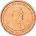 Coin, Mauritius, 5 Cents, 1987, AU(50-53), Copper Plated Steel, KM:52