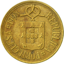 Monnaie, Portugal, 5 Escudos, 1993, TTB, Nickel-brass, KM:632