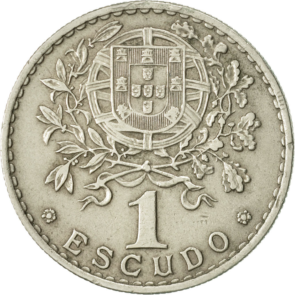 Coin, Portugal, Escudo, 1959, AU(55-58), Copper-nickel, KM:578
