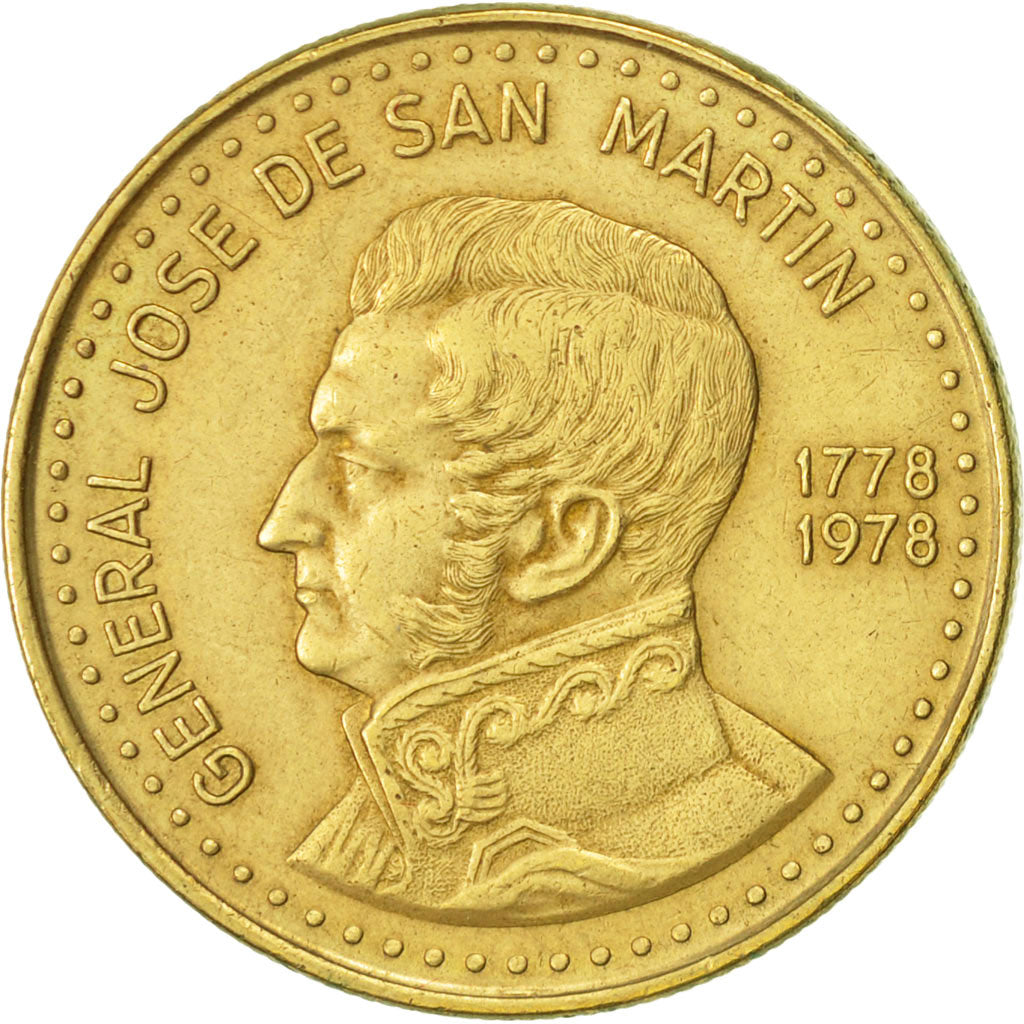 Coin, Argentina, 100 Pesos, 1978, AU(50-53), Aluminum-Bronze, KM:82