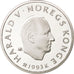 Coin, Norway, Harald V, 100 Kroner, 1993, MS(65-70), Silver, KM:450
