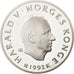 Coin, Norway, Harald V, 100 Kroner, 1992, MS(65-70), Silver, KM:440