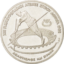Coin, Greece, 100 Drachmai, 1982, AU(55-58), Silver, KM:136