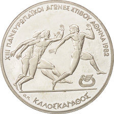 Greece, 500 Drachmai, 1981, AU(55-58), Silver, KM:127