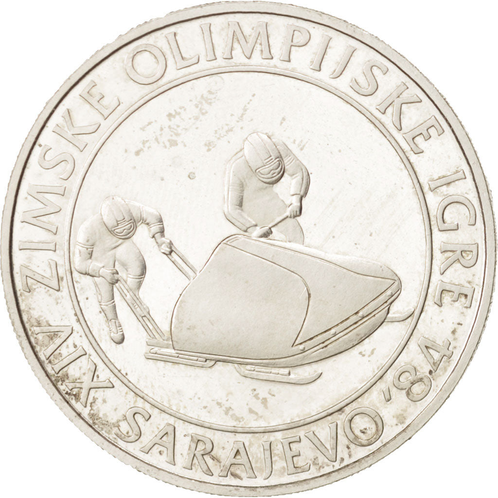 Coin, Yugoslavia, 100 Dinara, 1983, MS(60-62), Silver, KM:99