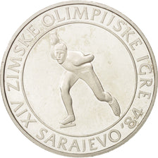 Yugoslavia, 100 Dinara, 1984, MS(60-62), Silver, KM:105