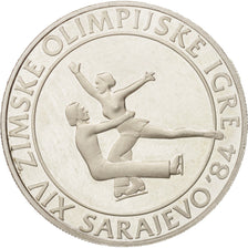 Yugoslavia, 100 Dinara, 1984, MS(60-62), Silver, KM:106