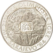 Iugoslavia, 250 Dinara, 1984, SPL, Argento, KM:107