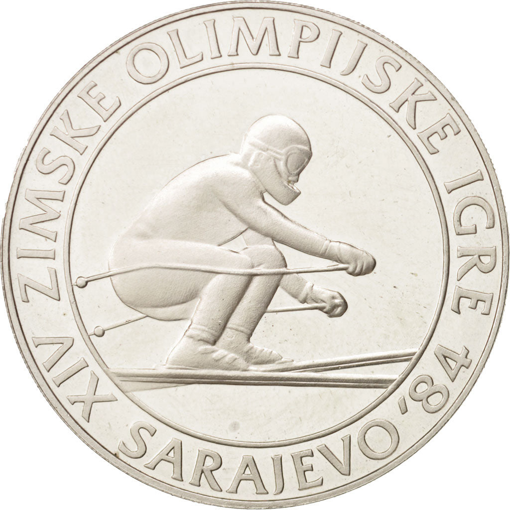 Yugoslavia, 500 Dinara, 1982, MS(60-62), Silver, KM:92