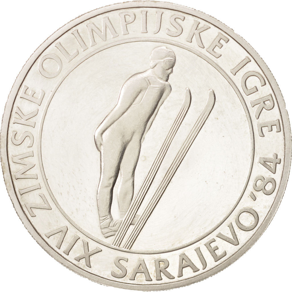 Coin, Yugoslavia, 500 Dinara, 1983, MS(60-62), Silver, KM:102