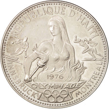 Haiti, 50 Gourdes, 1974, AU(55-58), Silver, KM:113.2